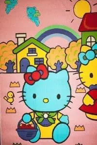 Afrand machine carpet kids, kiti design, code 111 - Image 3