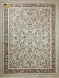 Afrand machine carpet 1500 reed with High Bulk , cream base color, code 55010