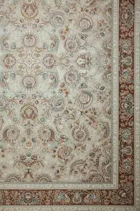 Afrand machine carpet 1500 reed with High Bulk , cream base color, code 55010 - Image 3