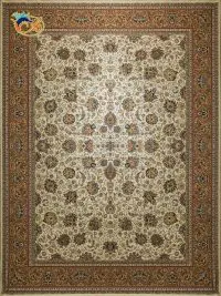 Afrand machine carpet 700 reeds, pink base color, code 7741