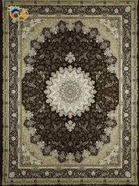 Afrand machine carpet 1500 reed with High Bulk , coffee base color, code 55011