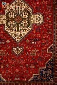 Afrand machine made gabbeh rug, pink Base Color, code 719 - Image 2