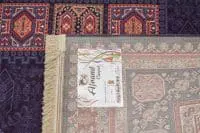 Afrand machine made gabbeh rug, navy Base Color, code 731 - Image 6