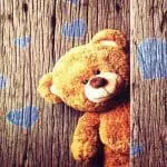 فرش کودک افرند طرح خرس تدی کد 116