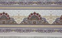 فرش ماشینی افرند 1200 شانه گل برجسته زمینه نقره ای کد 2232 - Image 5