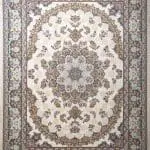 Afrand machine carpet 1200 reed with High Bulk, cream base color, code 2221