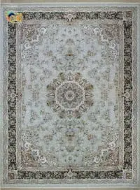 Afrand machine carpet 1500 reed with High Bulk, cream base color, code 55014
