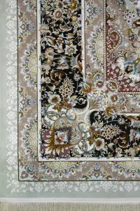 Afrand machine carpet 1500 reed with High Bulk, cream base color, code 55014 - Image 2