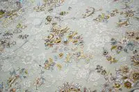 Afrand machine carpet 1500 reed with High Bulk, cream base color, code 55014 - Image 3