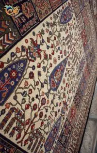گبه ماشینی افرند زمینه سرمه ای کد 821 - Image 6