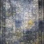 فرش ماشینی افرند 700 شانه گل برجسته کد 1001