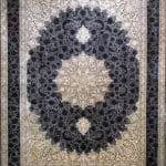 فرش ماشینی افرند 700 شانه گل برجسته کد 1063