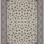 afrand Handwoven machine made carpet 1250 reeds, banana base color, code 24850