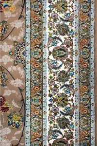 Afrand machine carpet 700 reeds, Chocolate base color, code 7759 - Image 2