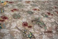 Afrand machine carpet 700 reeds, Chocolate base color, code 7759 - Image 5