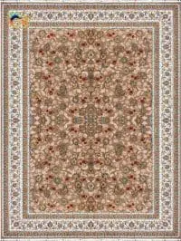 Afrand machine carpet 700 reeds, Chocolate base color, code 7759
