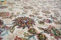 Afrand machine carpet 700 reeds, cream base color, code 7764 - Image 3