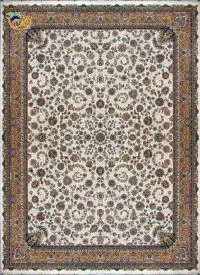 Afrand machine carpet 700 reeds, cream base color, code 7764
