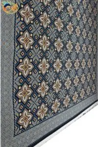 Afrand machine rug, Navy base color, code 9902 - Image 4