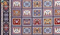 Afrand machine rug, Navy base color, code 9905 - Image 6