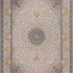 Afrand machine carpet 1200 reed with High Bulk, silver base color, code 2253