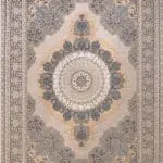 Afrand machine carpet 1200 reed with High Bulk, silver base color, code 2252