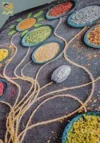 فرش ماشینی فانتزی آشپزخانه