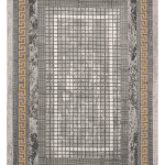 فرش ماشینی پتینه 500 شانه گل برجسته