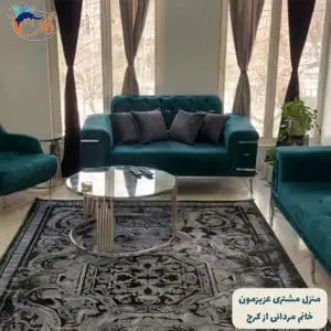 فرش ماشینی افرند ۴۲۰ شانه کد ۴۲۱۲