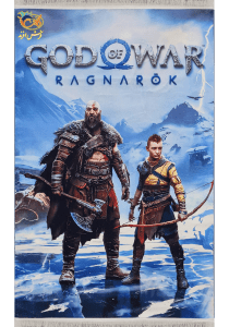 فرش ماشینی طرح God of War