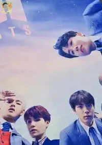 فرش ماشینی طرح گروه BTS