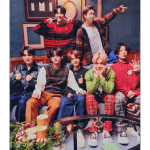 فرش ماشینی 700 شانه طرح BTS