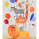 فرش ماشینی 700 شانه افرند طرح کودک كد 400321