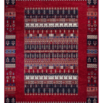 گبه 500 شانه زمینه لاکی