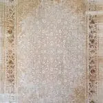 فرش گل برجسته زمینه صدفي