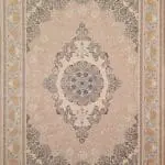 فرش 1500 شانه زمینه بژ