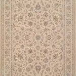 فرش 1500 شانه زمینه کرم