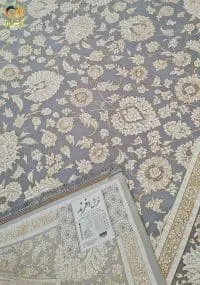 Afrand machine carpet 1200 reeds with High Bulk, silver base color, code 23709 - Image 2