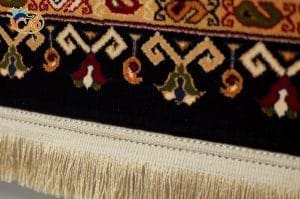 گبه ماشینی افرند 700شانه کد 825 زمینه سرمه ای