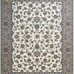 Afrand machine carpet 1250 reeds, cream base color, code 24300
