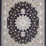 Afrand machine carpet 1500 reeds with High Bulk, navy base color, code 55018