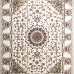 Afrand machine carpet 1200 reeds with High Bulk, cream base color, code 2220
