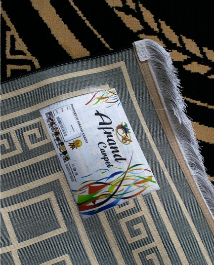 فرش ماشینی افرند طرح پتینه کد 6617