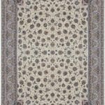 afrand Handwoven machine made carpet 1250 reeds, banana base color, code 24850