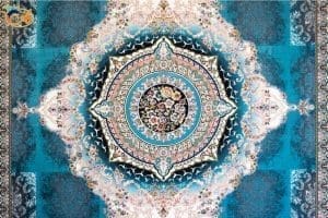 فرش ماشینی افرند 700شانه تراکم 2550 کد 7762