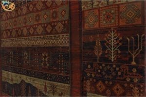 گبه ماشینی افرند زمینه لاکی