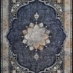 فرش 700 شانه سرمه ای
