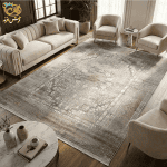 فرش ماشینی 1200 شانه نقره‌ ای
